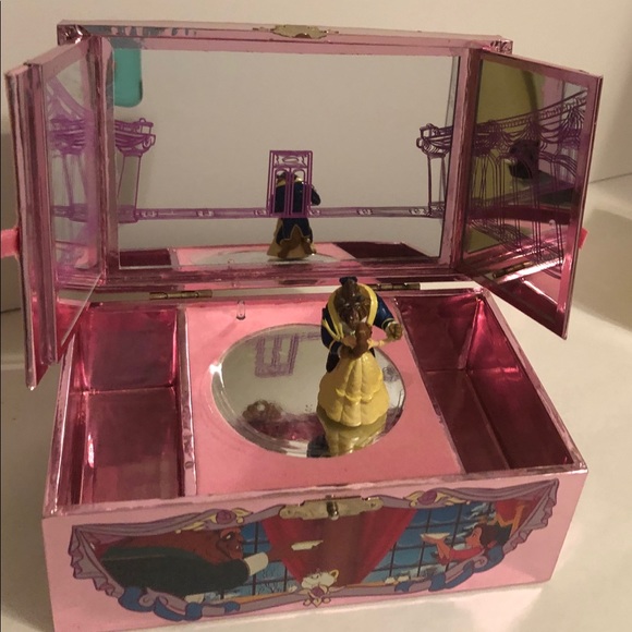 Disney Other - 1991 Disney Beauty + the Beast Music Box NWT